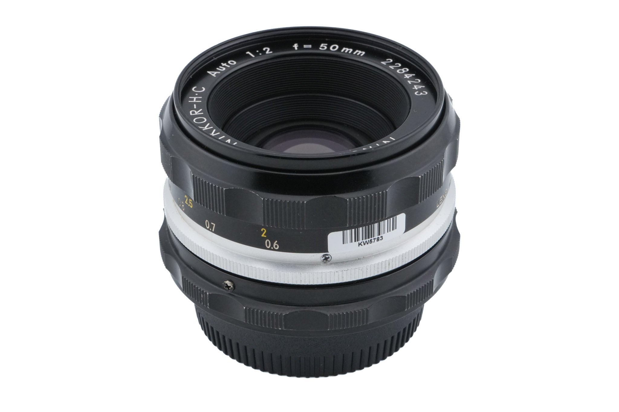 Nikon NIKKOR-H・C Auto 50mm F2 Ai改 ニコン Nikkor-H Auto 50mm F2.0】ニコン F2 用にあえて普及版オート