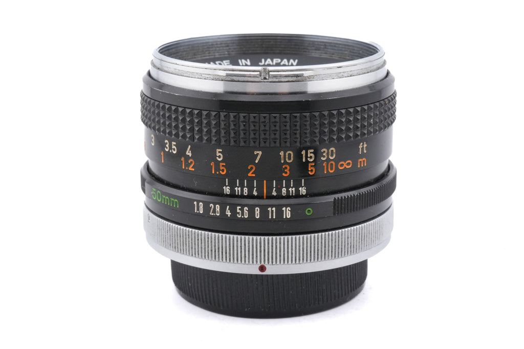 Canon 50mm f1.8 (Chrome Nose)