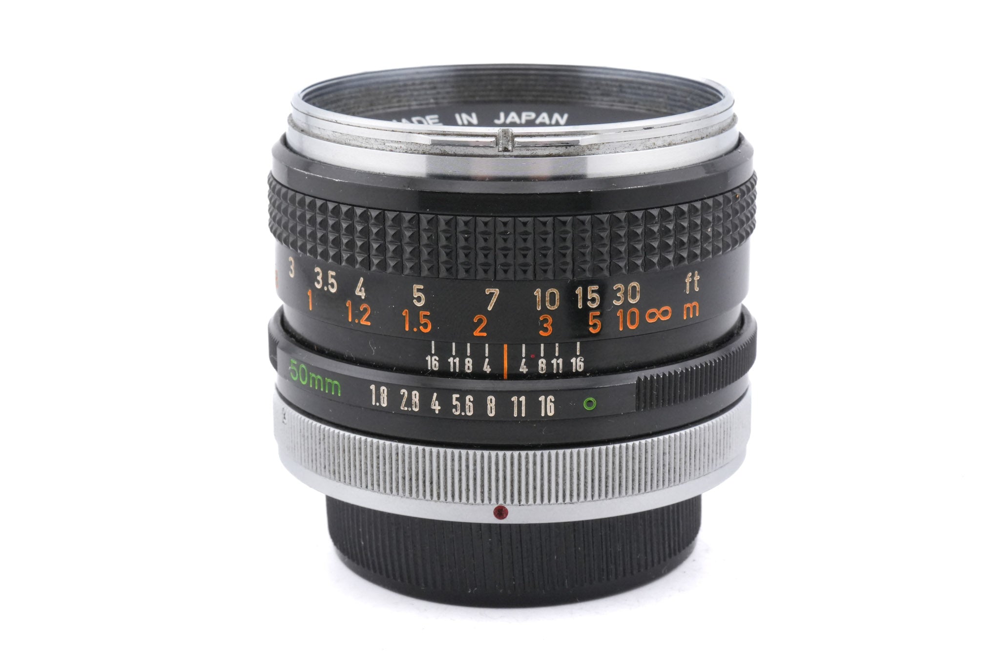 Canon 50mm f1.8 (Chrome Nose)