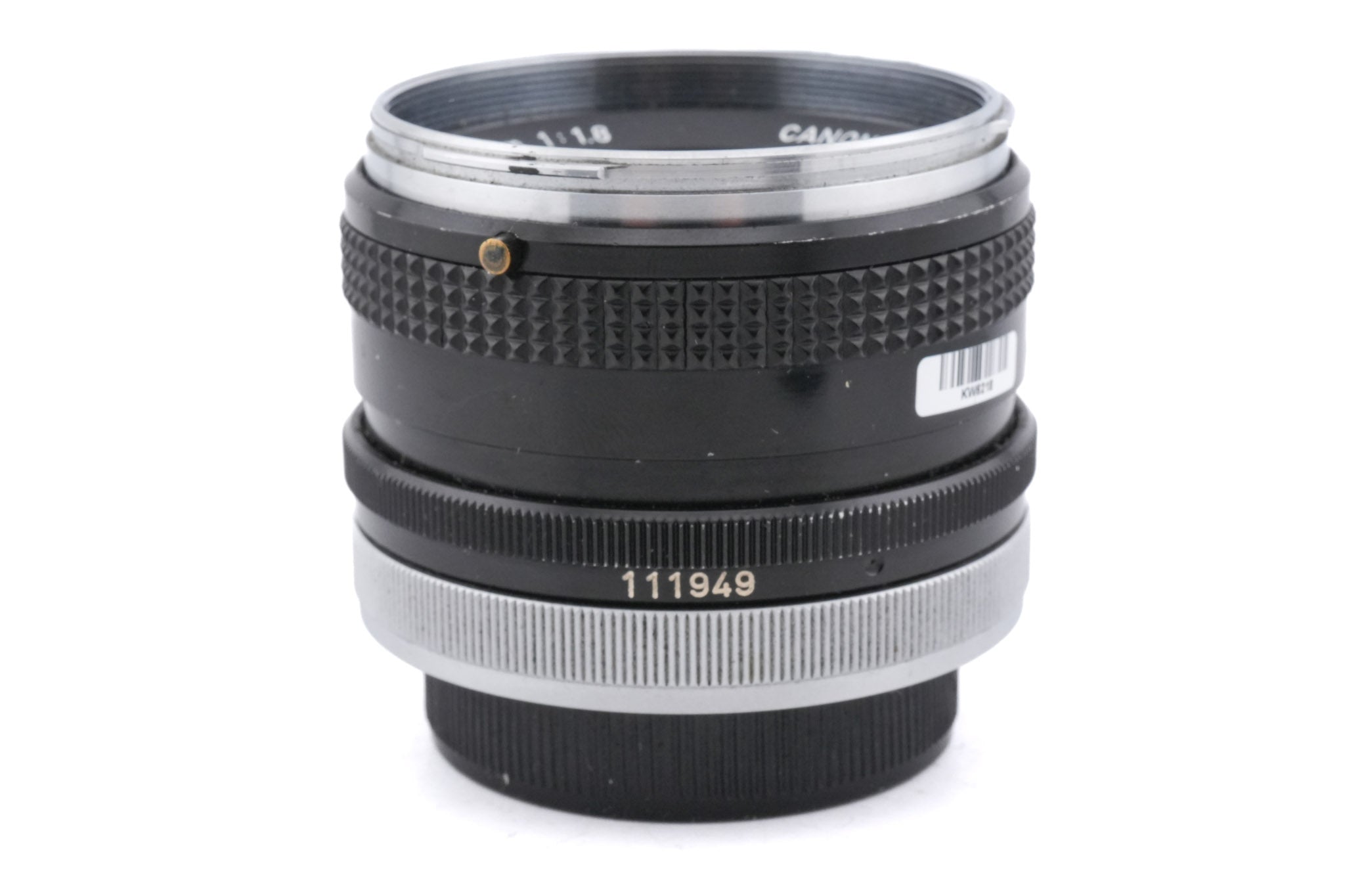 Canon 50mm f1.8 (Chrome Nose)