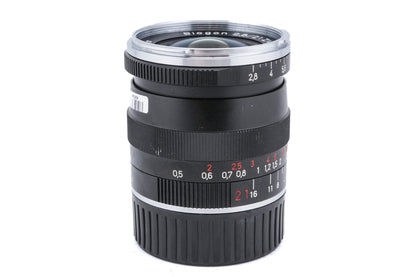 Carl Zeiss 21mm f2.8 Biogon T* ZM