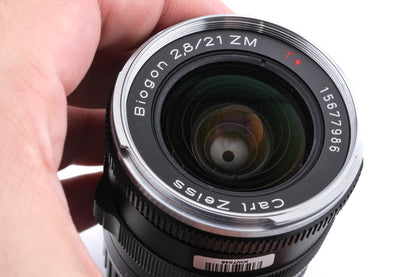 Carl Zeiss 21mm f2.8 Biogon T* ZM