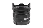 Voigtländer 15mm f4.5 Super Wide-Heliar Aspherical III