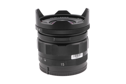 Voigtländer 15mm f4.5 Super Wide-Heliar Aspherical III