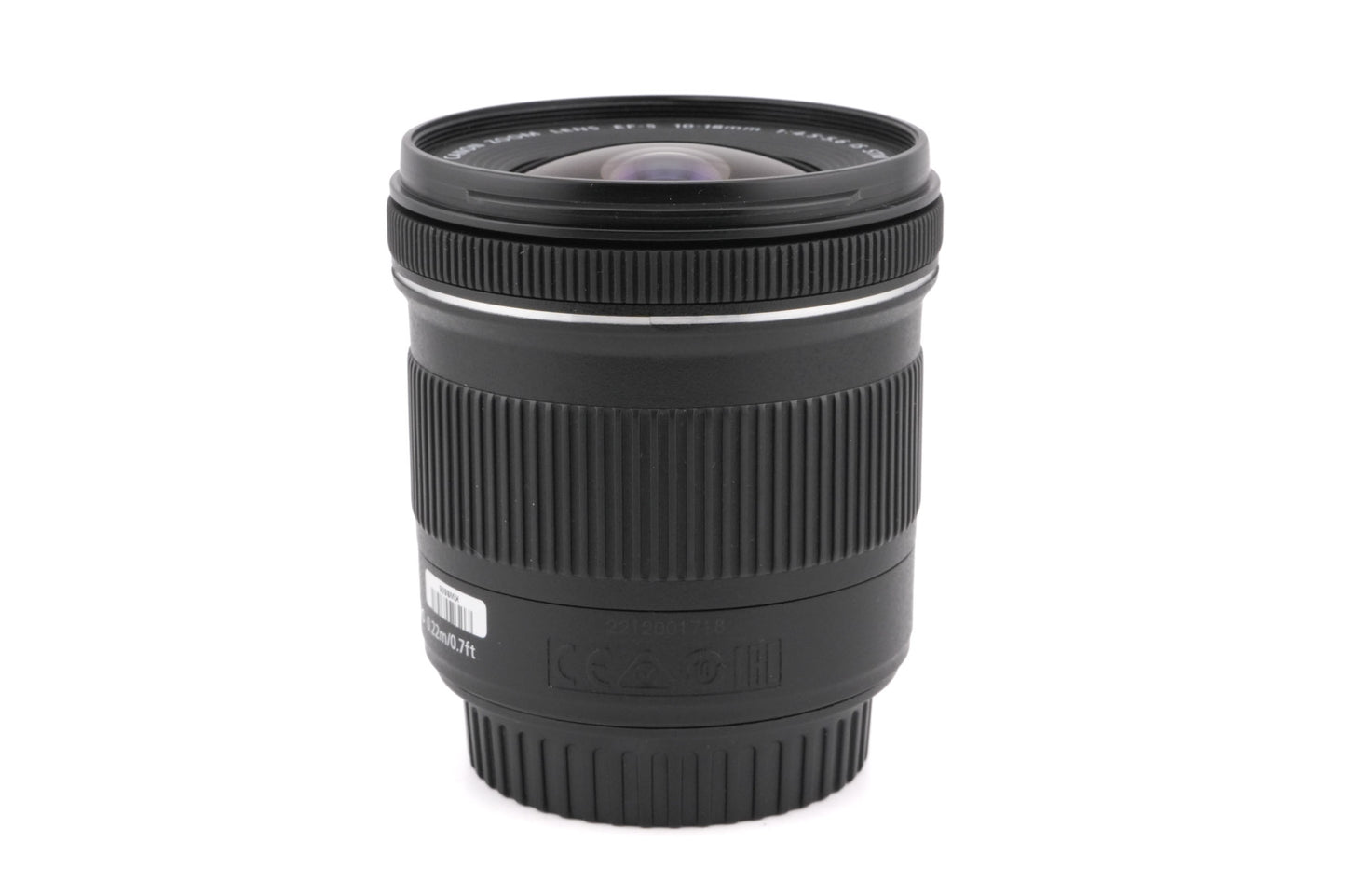 Canon 10-18mm f4.5-5.6 IS STM
