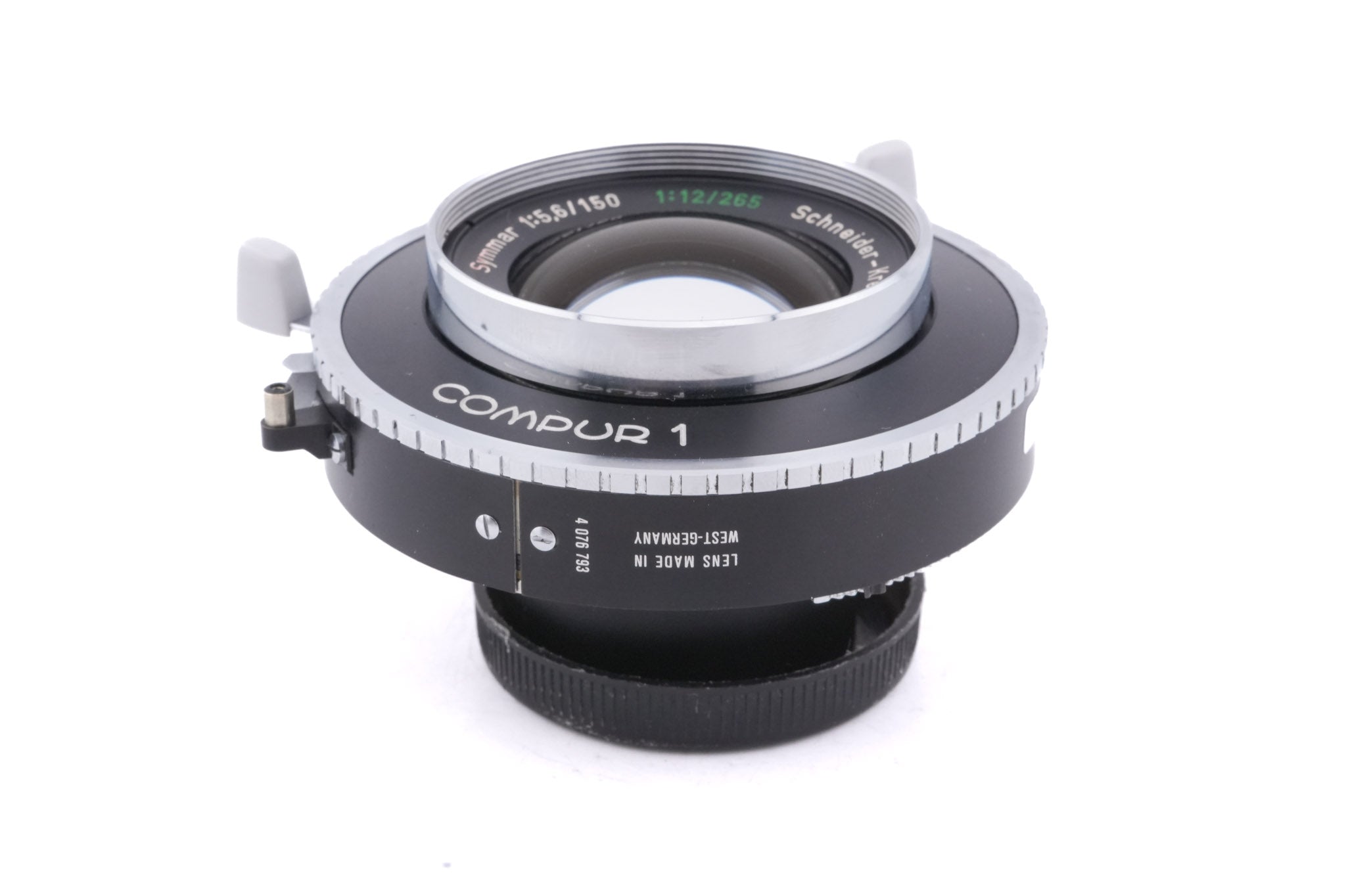 Schneider-Kreuznach 150mm f5.6 / 265mm f12 Symmar Technika (Shutter)