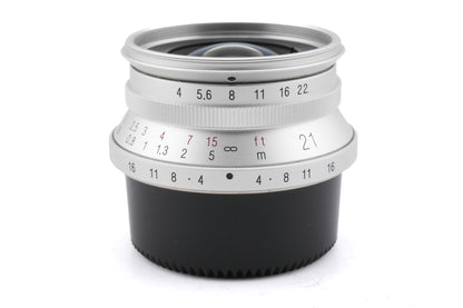 Voigtländer 21mm f4 Color-Skopar P