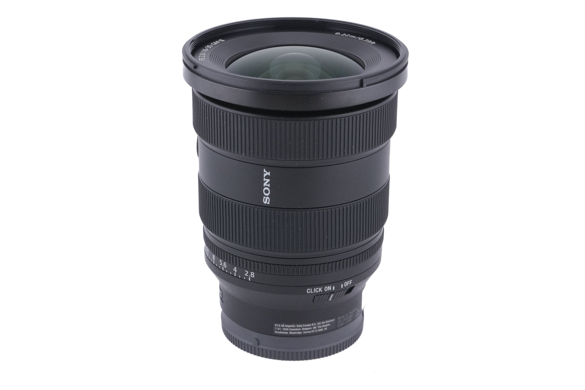 Sony 16-35mm f2.8 GM II (SEL1635GM2) + ALC-SH177 Lens Hood