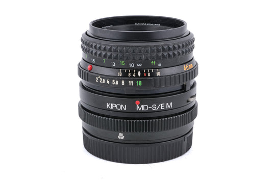 Minolta 45mm f2 MD Rokkor