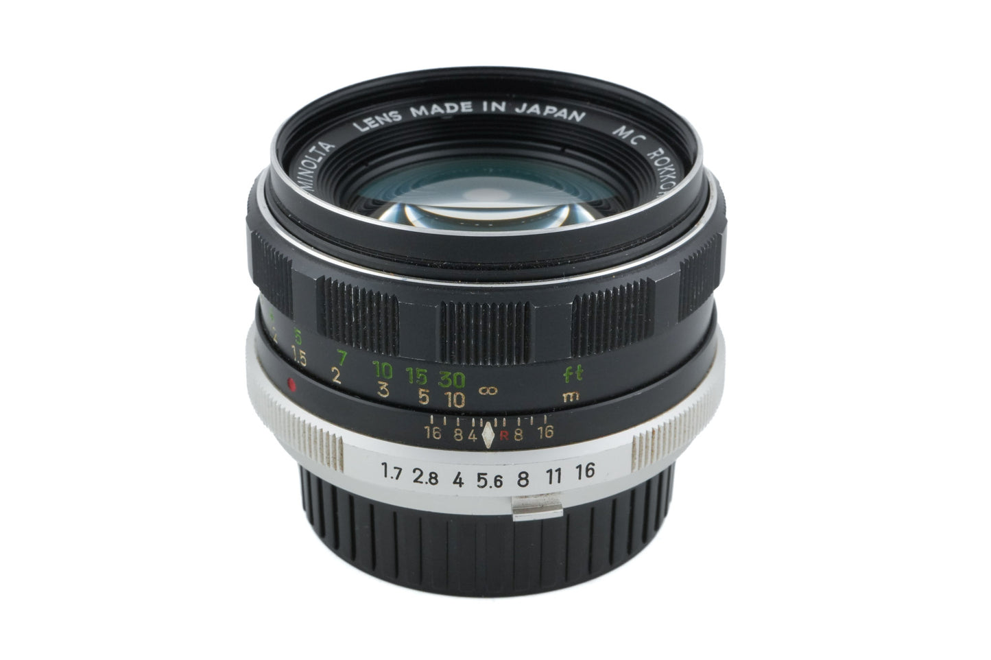 Minolta 55mm f1.7 MC Rokkor-PF