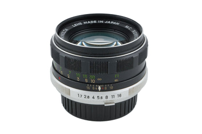 Minolta 55mm f1.7 MC Rokkor-PF