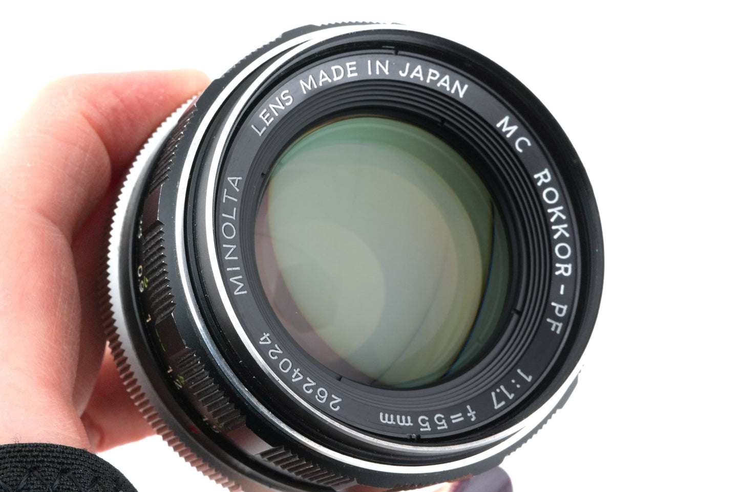 Minolta 55mm f1.7 MC Rokkor-PF