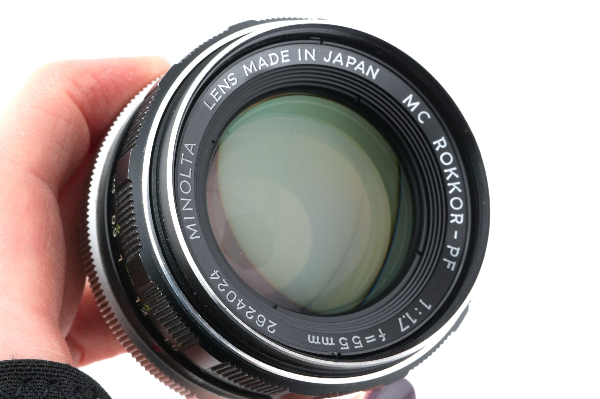 Minolta 55mm f1.7 MC Rokkor-PF