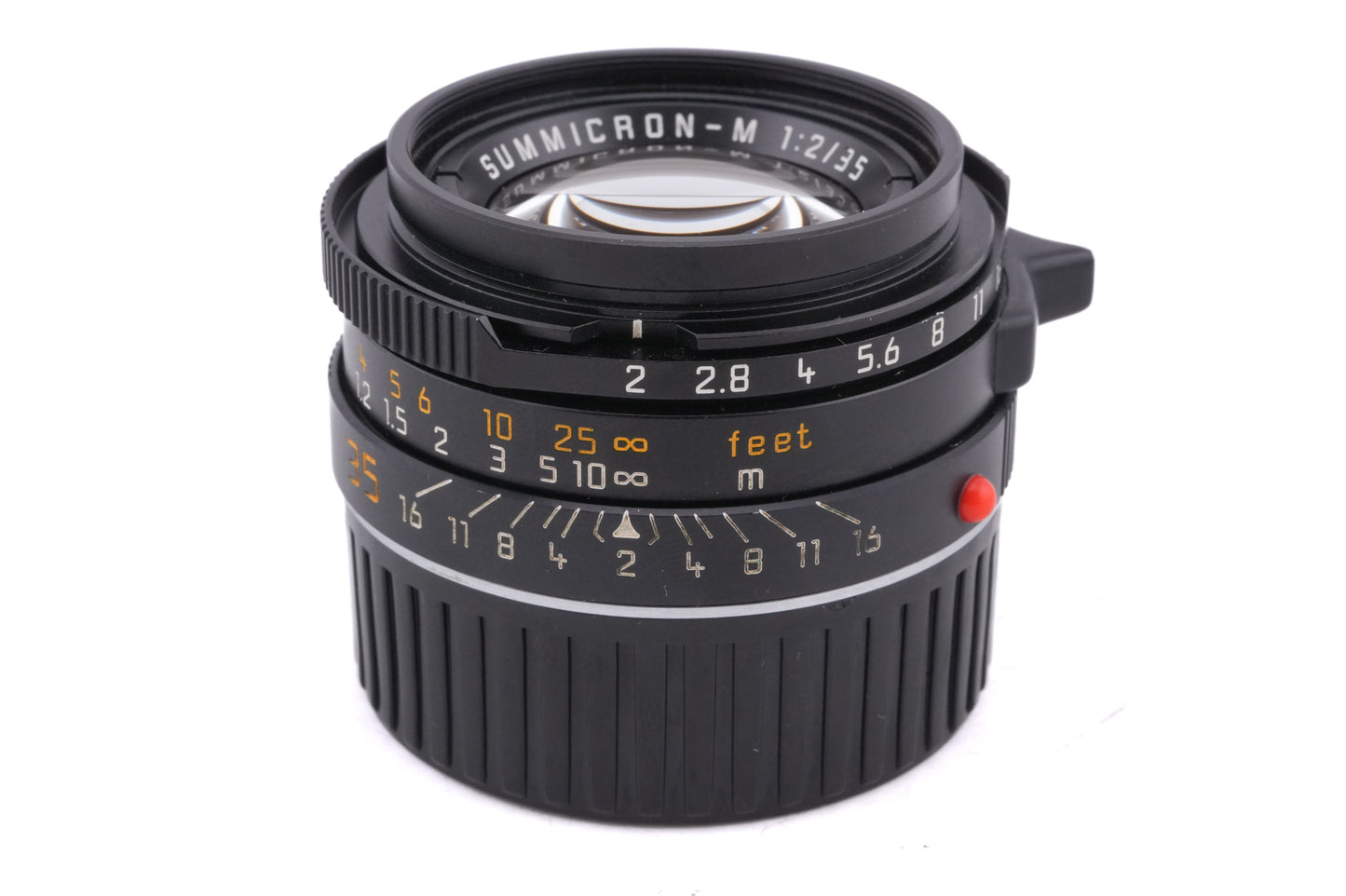 Leica 35mm f2 Summicron-M (Type IV) (Black, 11310)