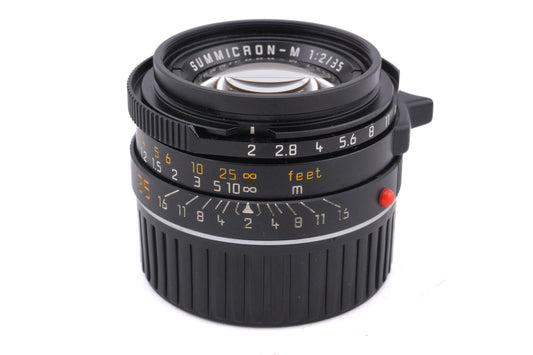 Leica 35mm f2 Summicron-M (Type IV) (Black, 11310)