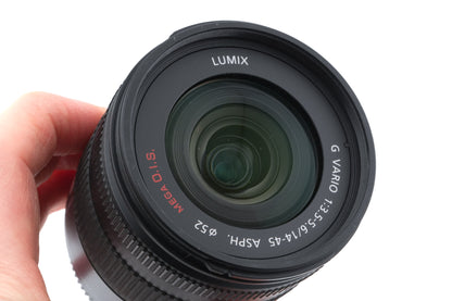 Panasonic 14-45mm f3.5-5.6 ASPH. Mega O.I.S. G Vario