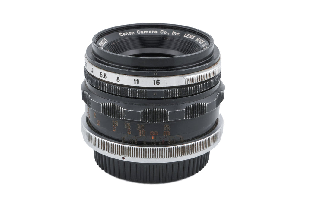 Canon 50mm f1.8 FL