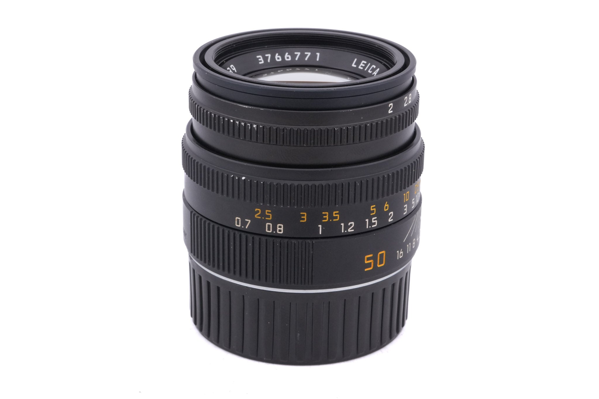 Leica 50mm f2 Summicron-M (Type V) (Black, 11826 / 11719)