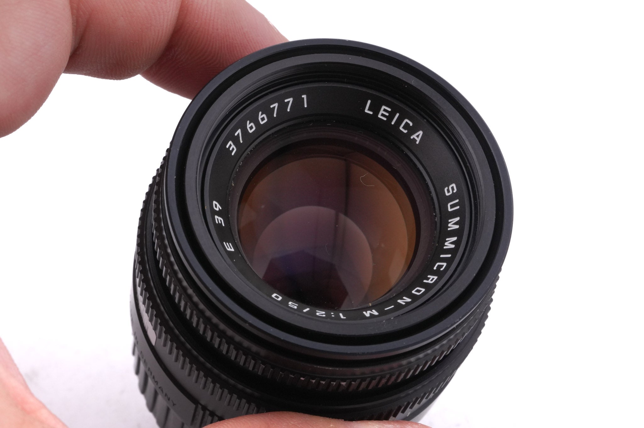 Leica 50mm f2 Summicron-M (Type V) (Black, 11826 / 11719)