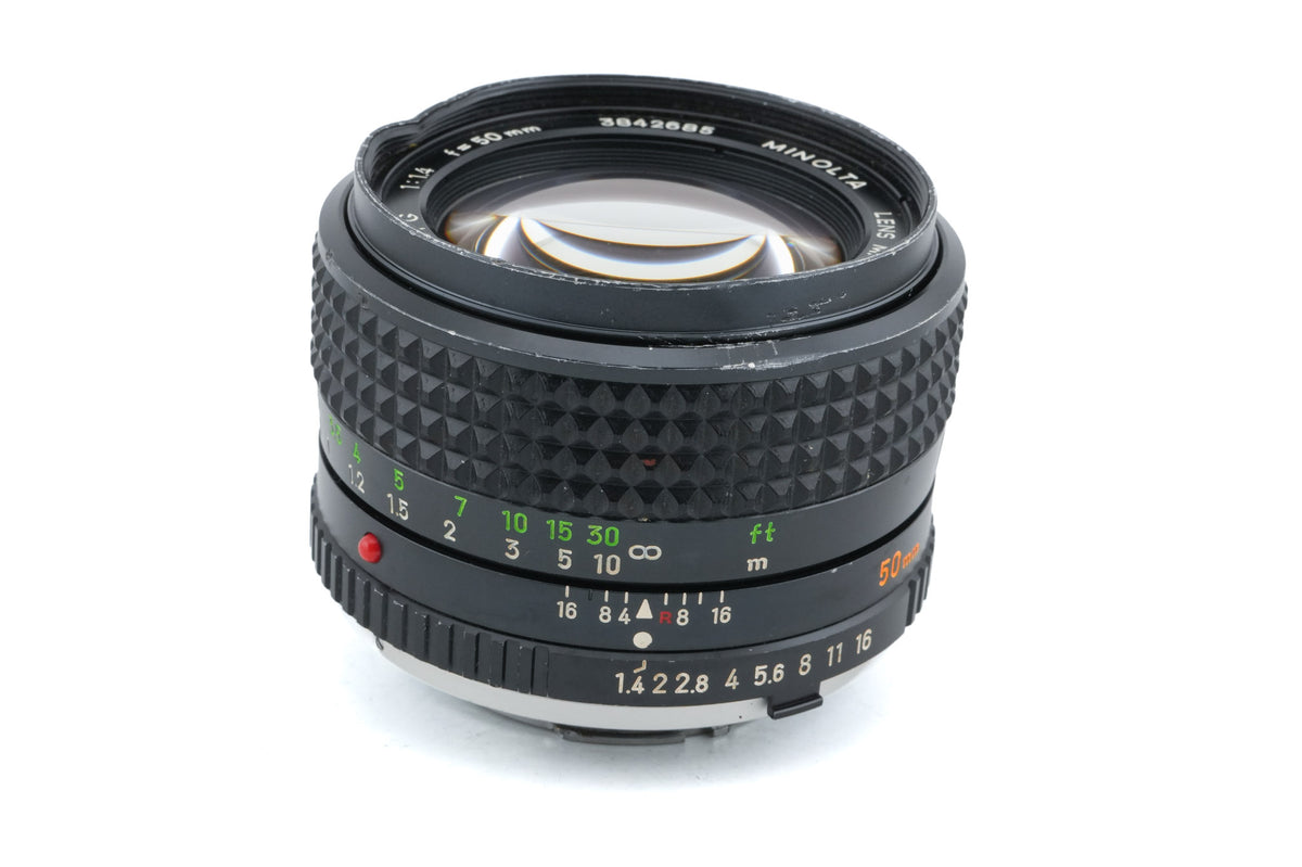 Minolta 50mm f1.4 MC Rokkor-X PG