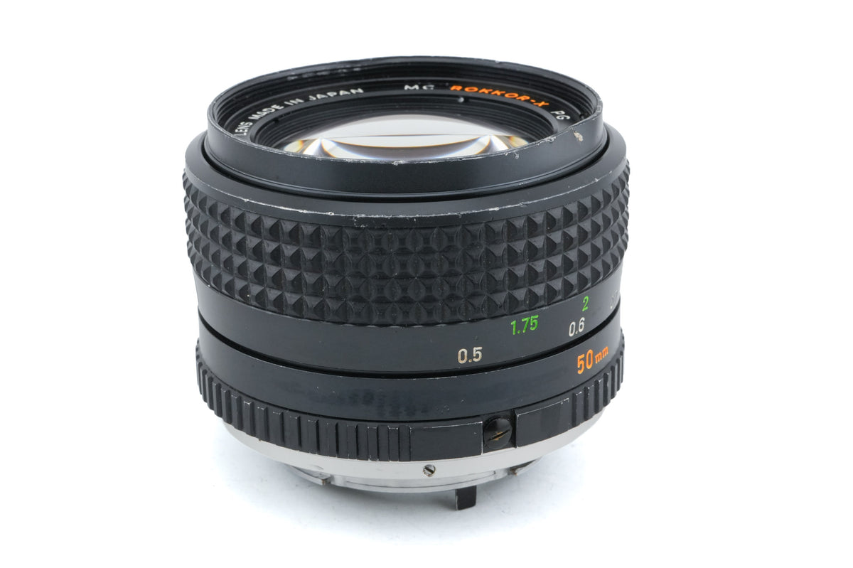 Minolta 50mm f1.4 MC Rokkor-X PG