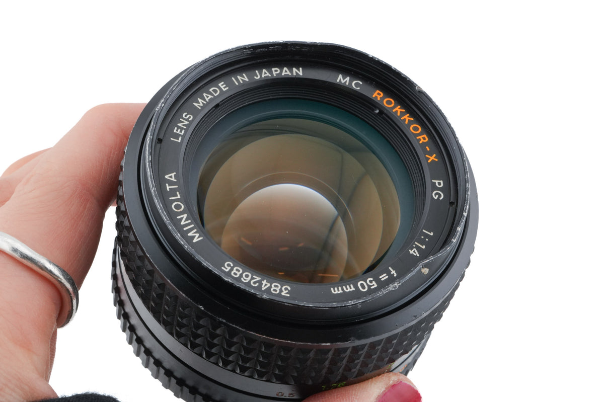 Minolta 50mm f1.4 MC Rokkor-X PG