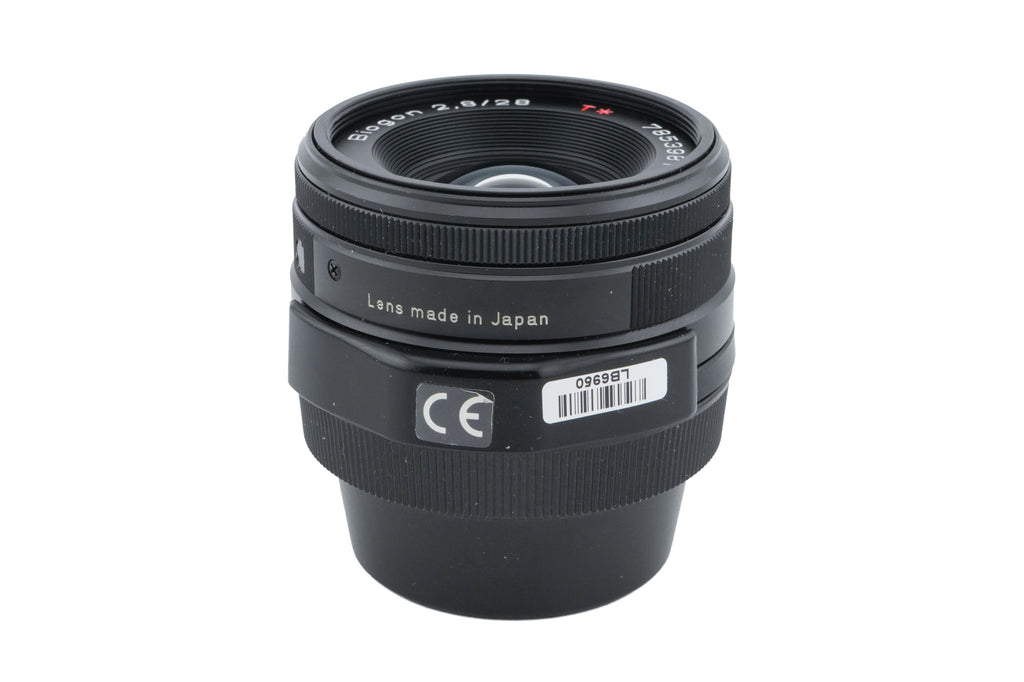 Carl Zeiss 28mm f2.8 Biogon T* (Black)