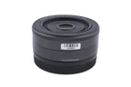 Canon 22mm f2 STM