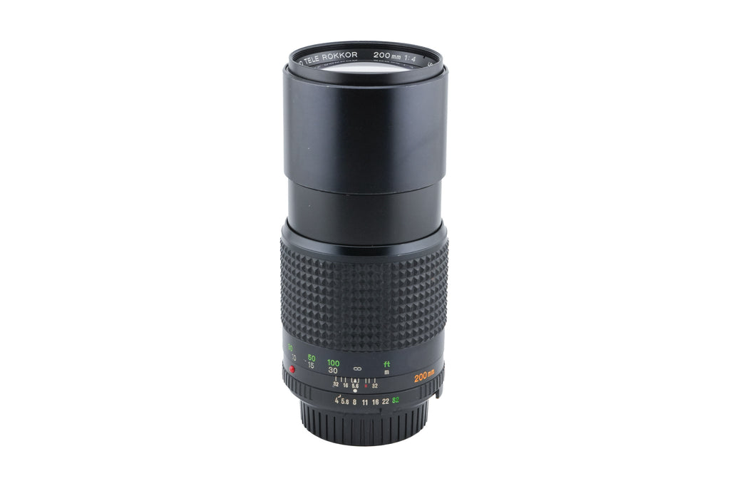 Minolta 200mm f4 MD Tele Rokkor