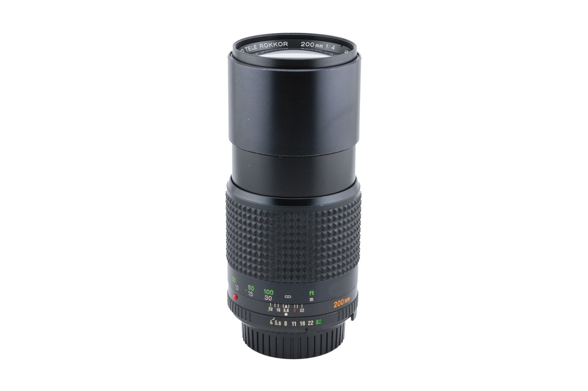 Minolta 200mm f4 MD Tele Rokkor