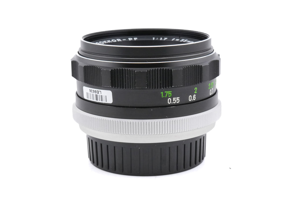 Minolta 55mm f1.7 MC Rokkor-PF