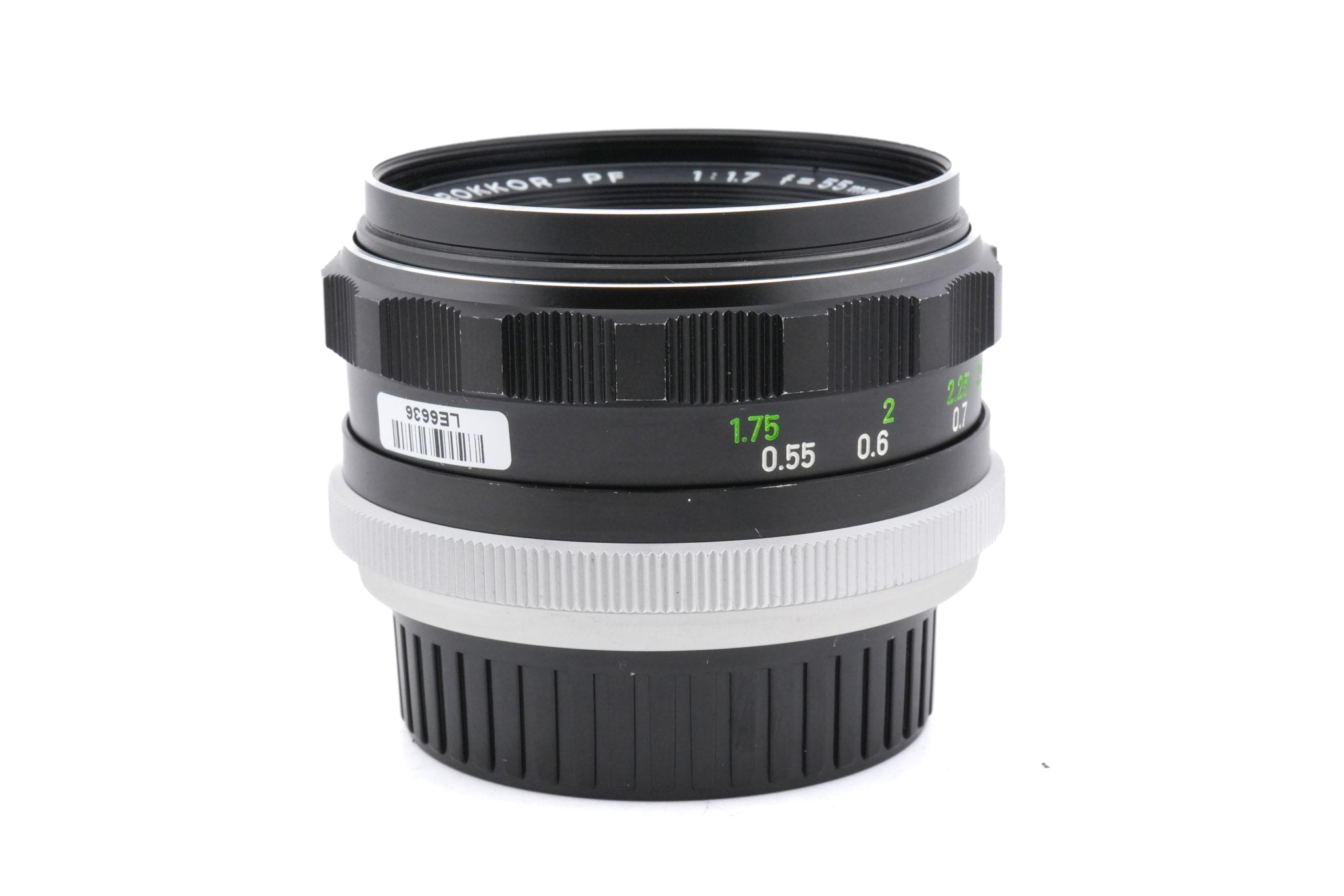 Minolta 55mm f1.7 MC Rokkor-PF