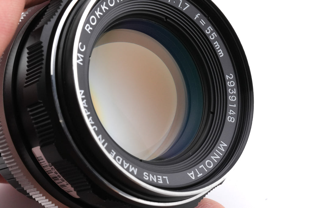 Minolta 55mm f1.7 MC Rokkor-PF