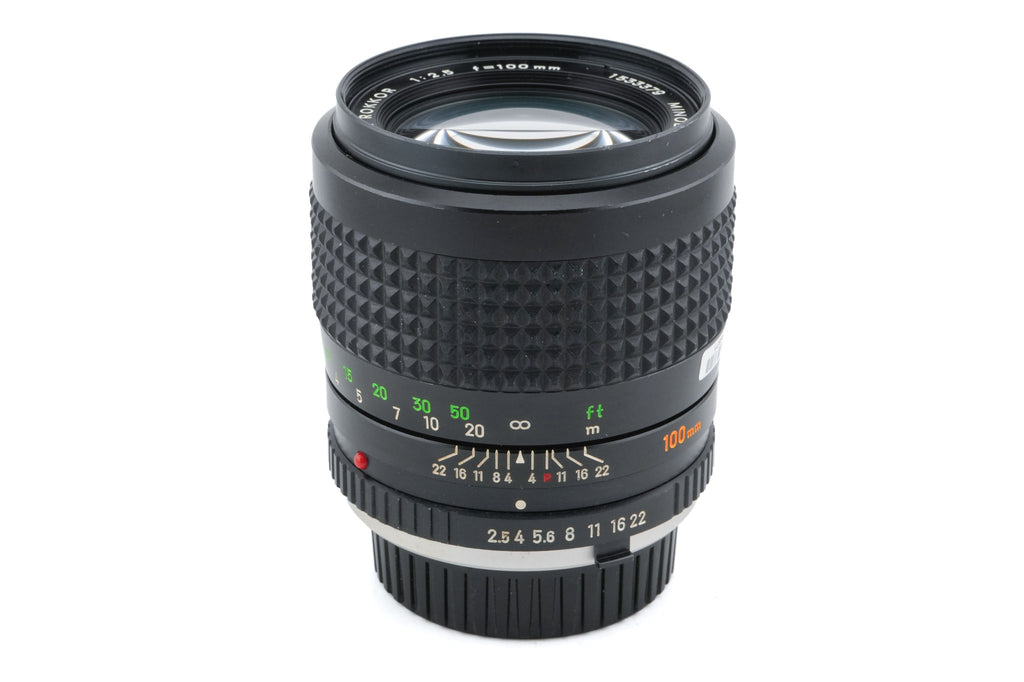 Minolta 100mm f2.5 MC Tele-Rokkor