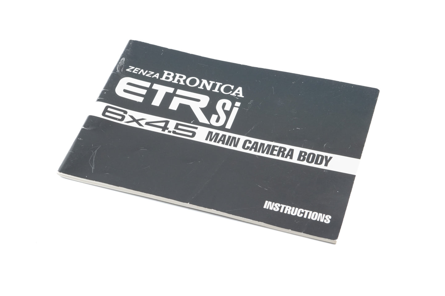 Zenza Bronica ETRSi Instructions - Accessory