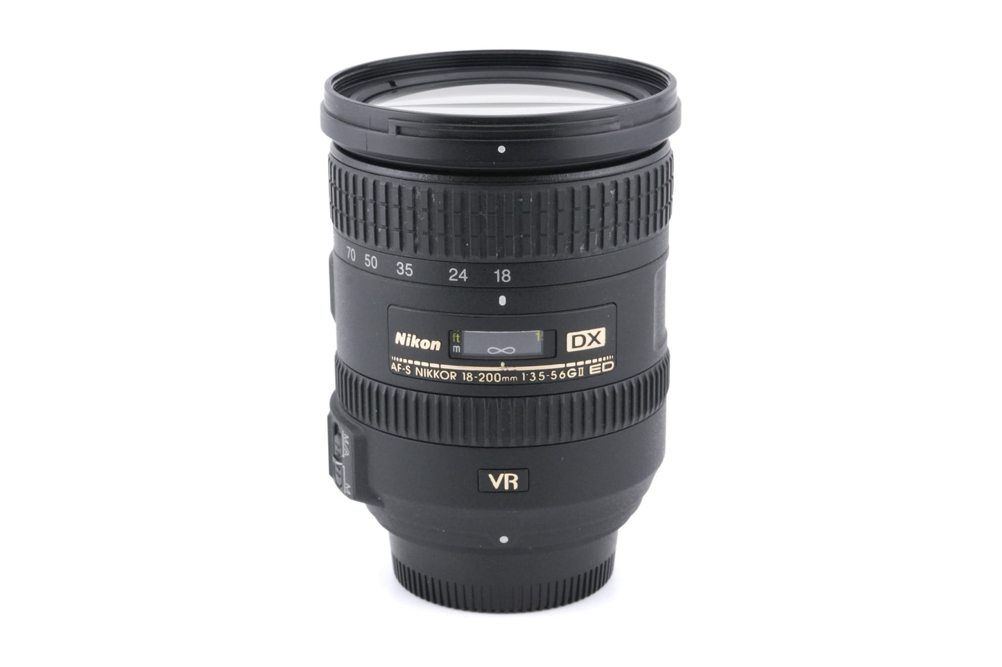 Nikon 18-200mm f3.5-5.6 AF-S Nikkor G II ED VR - Lens