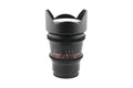 Walimex 10mm T3.1 ED AS NCS CS - Lens