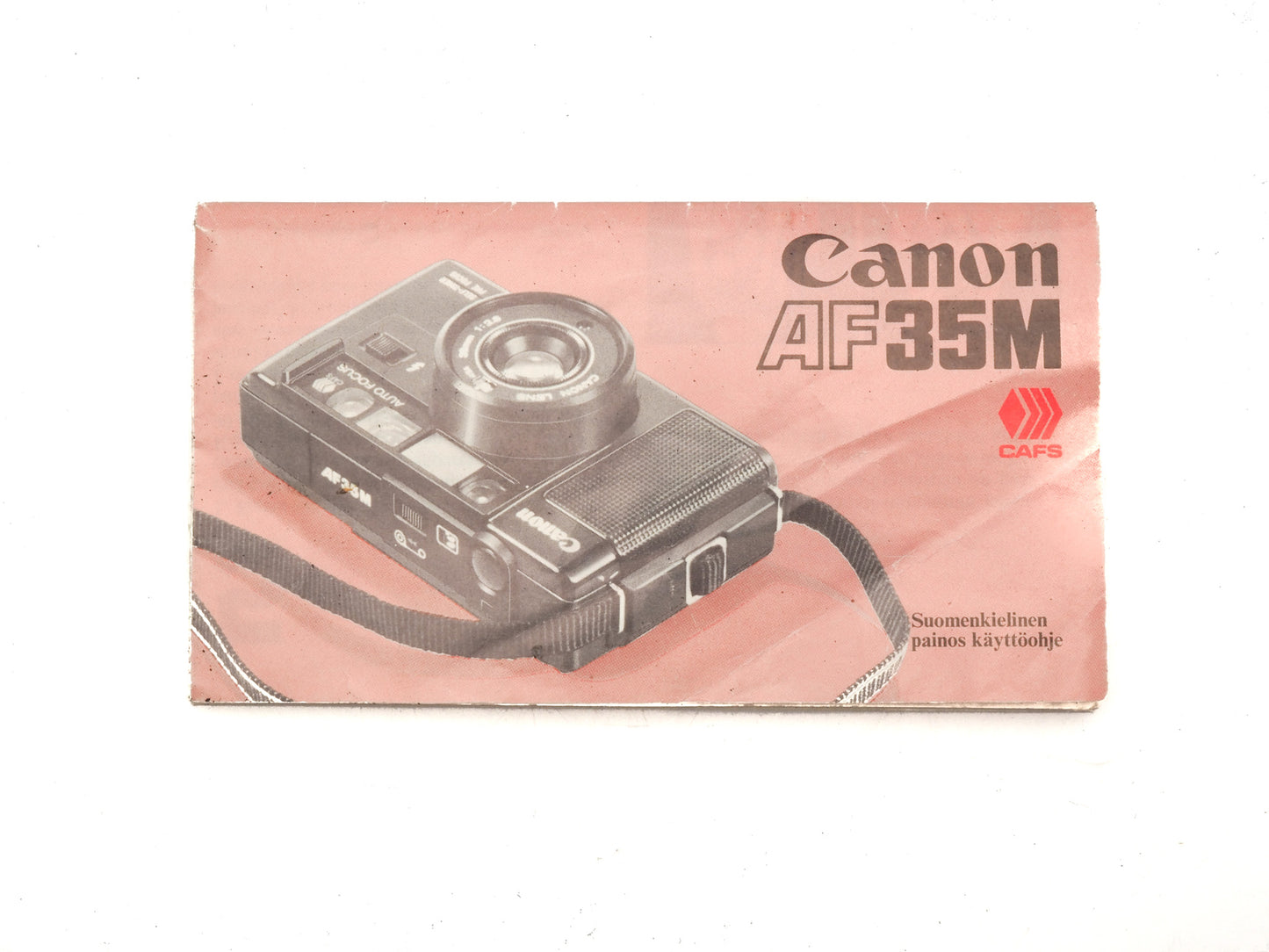 Canon AF35M Instructions