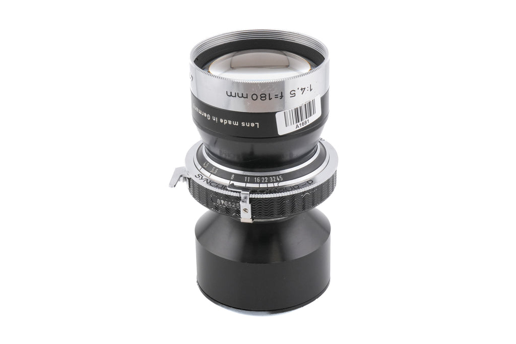 Rodenstock 180mm f4.5 Rotelar (Shutter)