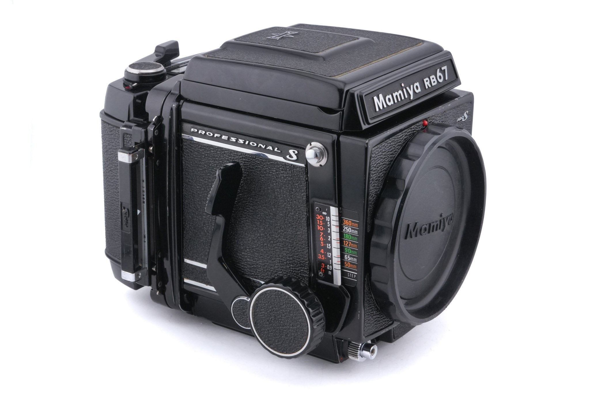 Mamiya RB67 Pro-S + Waist Level Finder + 120 6x7 Pro-S Roll Film Holder