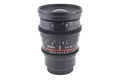 Samyang 20mm T1.9 ED AS UMC