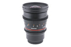 Samyang 20mm T1.9 ED AS UMC