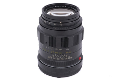 Leica 90mm f2.8 Tele-Elmarit (Black, 11800)