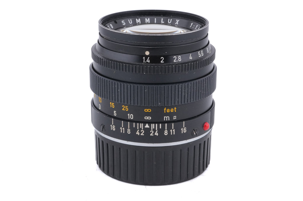 Leica 50mm f1.4 Summilux (Type II v2) (Black, 11114)