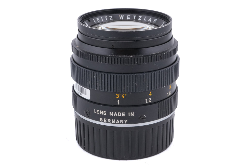 Leica 50mm f1.4 Summilux (Type II v2) (Black, 11114)