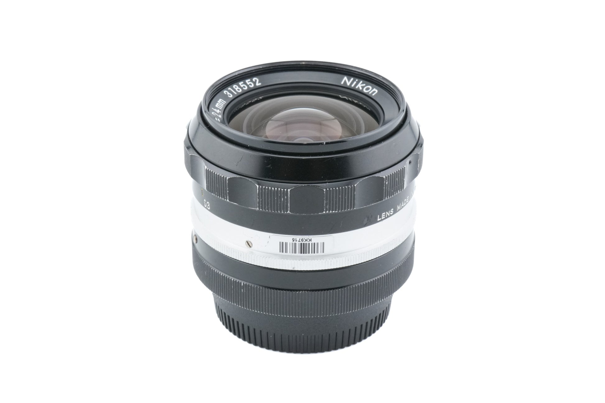 Nikon 24mm F2 Ais Nikon Nikkor 24mm AI'd Wide Angle Prime Lens