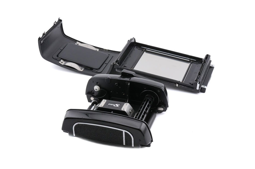Mamiya RB67 Pro-S + Waist Level Finder + 120 6x7 Pro-S Roll Film Holder + 90mm f3.8 Sekor C