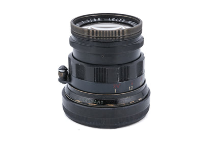 Leica 50mm f2 Summicron (Type II) (Black Paint, 11117) + Lens Hood (IROOA / 12571)
