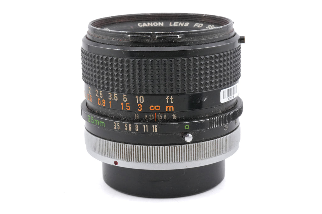 Canon 35mm f3.5 S.C.