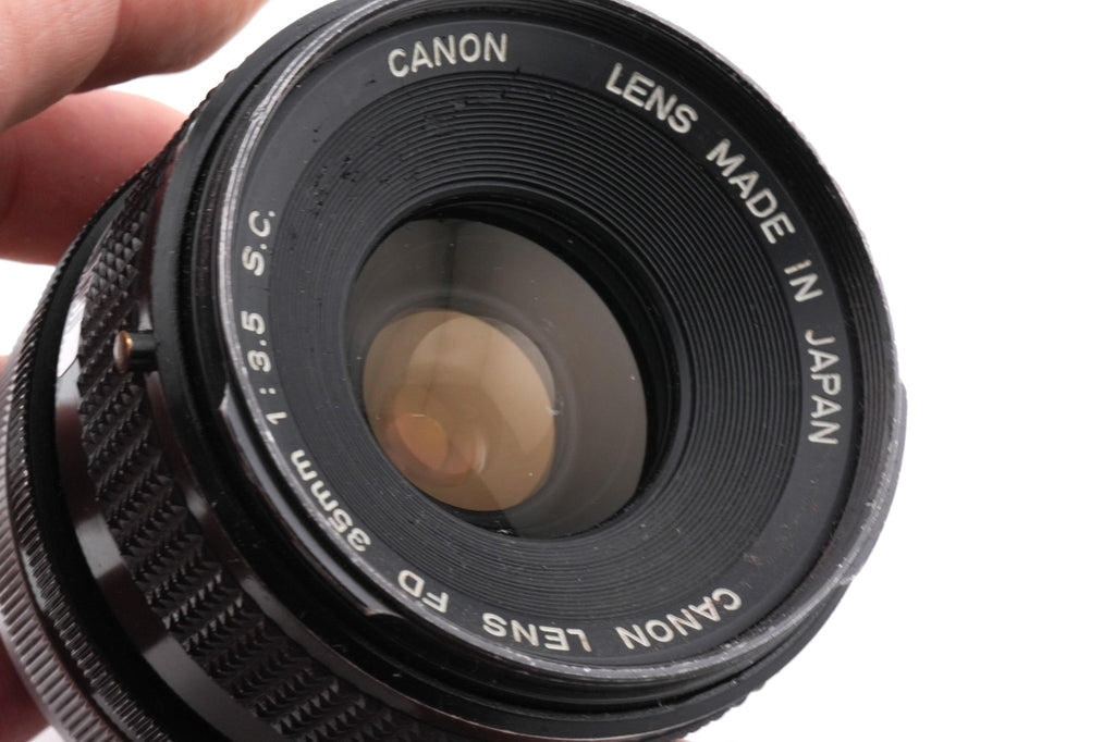 Canon 35mm f3.5 S.C.